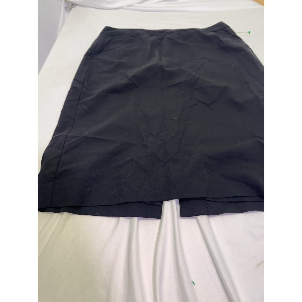 Banana Republic Black Midi Pencil Skirt Stretch Career Women's‎ 10 Stretch Pride